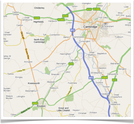 Coverage map